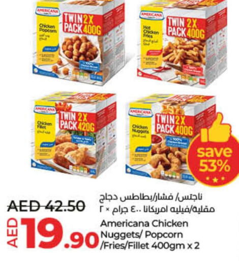 AMERICANA Chicken Bites  in Lulu Hypermarket in UAE - Ras al Khaimah