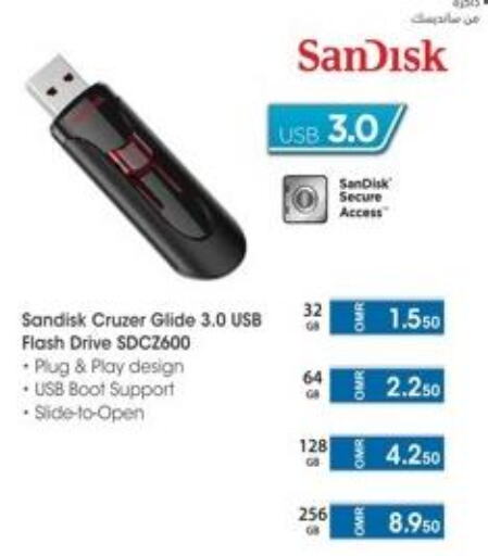 SANDISK Flash Drive  in eXtra in Oman - Sohar