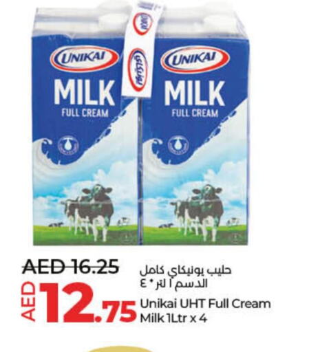 UNIKAI Long Life / UHT Milk  in Lulu Hypermarket in UAE - Fujairah