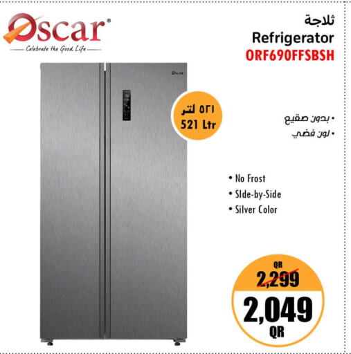 OSCAR Refrigerator  in جمبو للإلكترونيات in قطر - أم صلال