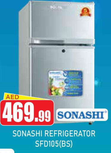 SONASHI Refrigerator  in Ain Al Madina Hypermarket in UAE - Sharjah / Ajman