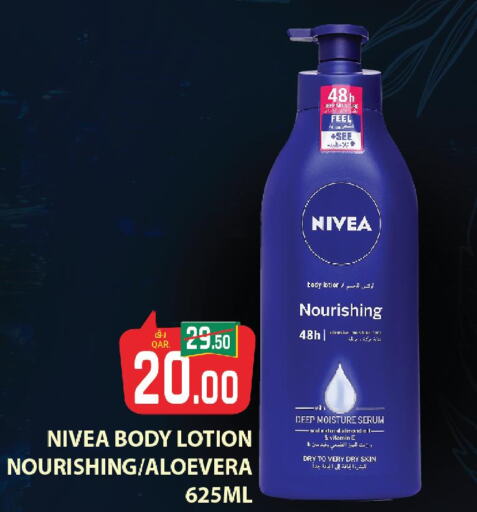 Nivea Body Lotion & Cream  in Saudia Hypermarket in Qatar - Al Wakra