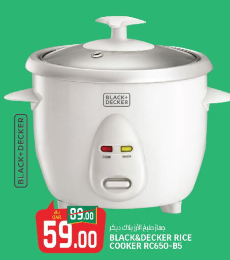 BLACK+DECKER Rice Cooker  in Saudia Hypermarket in Qatar - Umm Salal