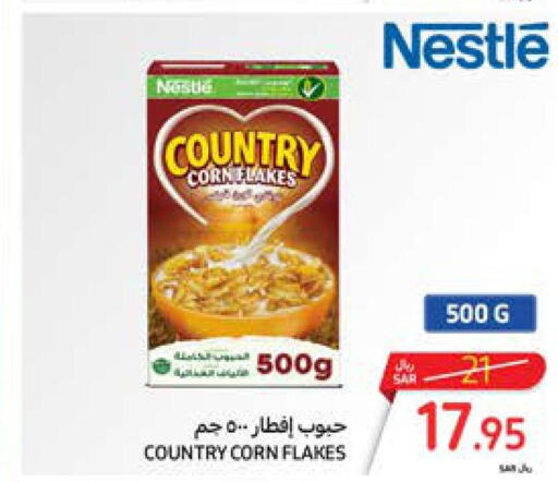 NESTLE COUNTRY Corn Flakes  in Carrefour in KSA, Saudi Arabia, Saudi - Mecca