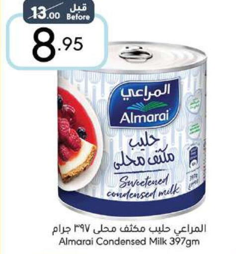 ALMARAI Condensed Milk  in Manuel Market in KSA, Saudi Arabia, Saudi - Jeddah