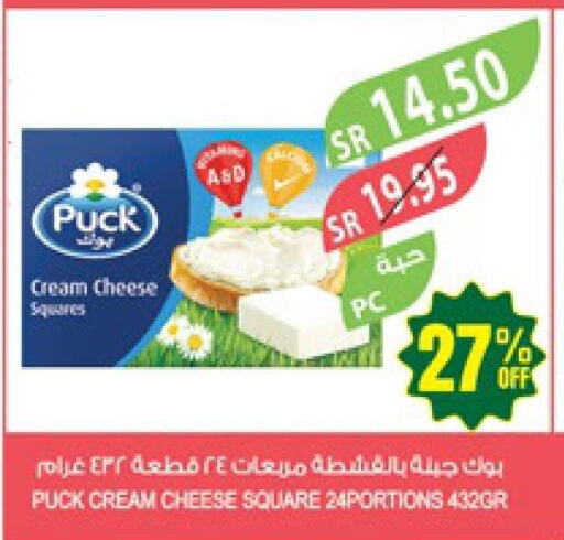 PUCK Cream Cheese  in Farm  in KSA, Saudi Arabia, Saudi - Jazan