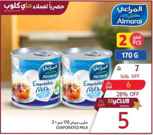 ALMARAI Evaporated Milk  in Carrefour in KSA, Saudi Arabia, Saudi - Mecca