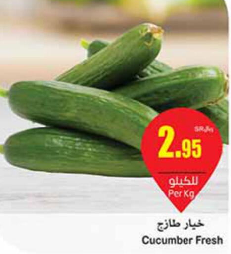  Cucumber  in Othaim Markets in KSA, Saudi Arabia, Saudi - Bishah