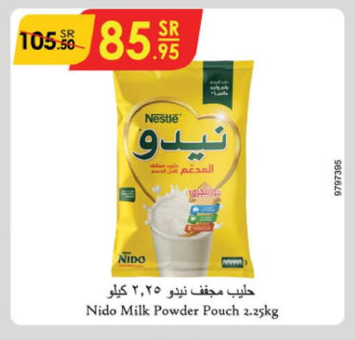 NIDO Milk Powder  in Danube in KSA, Saudi Arabia, Saudi - Jeddah