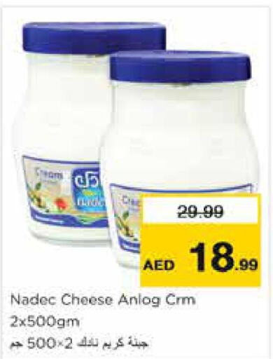 NADEC Cream Cheese  in نستو هايبرماركت in الإمارات العربية المتحدة , الامارات - دبي