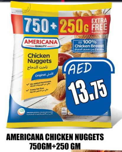 AMERICANA Chicken Nuggets  in Majestic Plus Hypermarket in UAE - Abu Dhabi