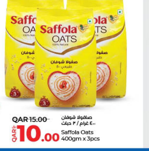 SAFFOLA Oats  in LuLu Hypermarket in Qatar - Al Rayyan