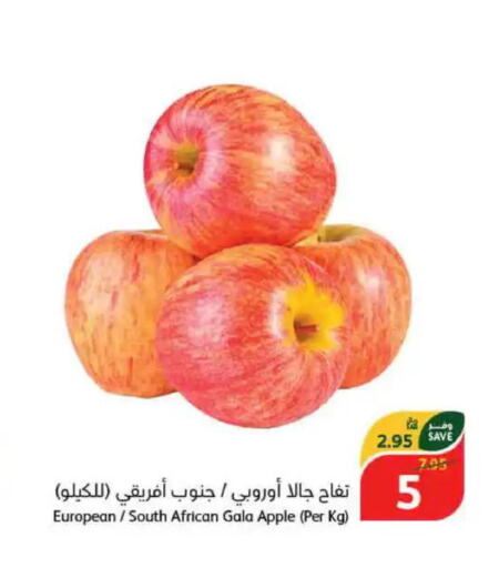  Apples  in Hyper Panda in KSA, Saudi Arabia, Saudi - Qatif