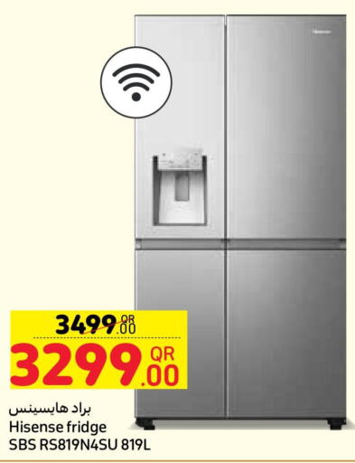 HISENSE Refrigerator  in Carrefour in Qatar - Al Rayyan