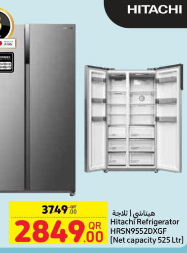 HITACHI Refrigerator  in كارفور in قطر - الضعاين