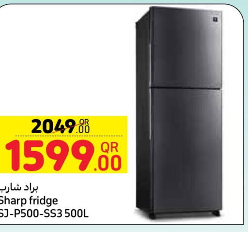 SHARP Refrigerator  in كارفور in قطر - الضعاين