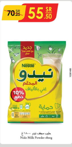 NIDO Milk Powder  in Danube in KSA, Saudi Arabia, Saudi - Khamis Mushait