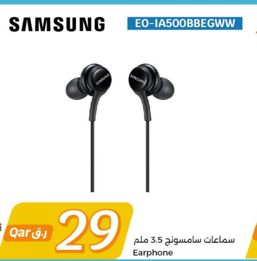 SAMSUNG Earphone  in City Hypermarket in Qatar - Al Shamal