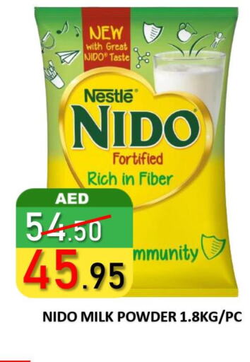 NIDO Milk Powder  in رويال جلف هايبرماركت in الإمارات العربية المتحدة , الامارات - ٱلْعَيْن‎