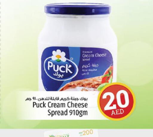 PUCK Cream Cheese  in كنز هايبرماركت in الإمارات العربية المتحدة , الامارات - الشارقة / عجمان