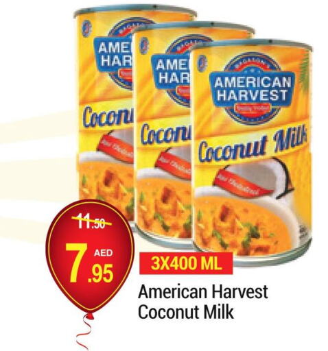 AMERICAN HARVEST Coconut Milk  in نيو دبليو مارت سوبرماركت in الإمارات العربية المتحدة , الامارات - دبي