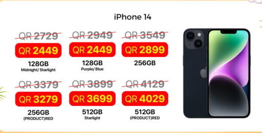 APPLE iPhone 14  in Starlink in Qatar - Umm Salal