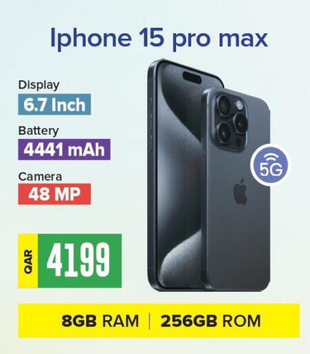 APPLE iPhone 15  in Best In Town in Qatar - Al Shamal