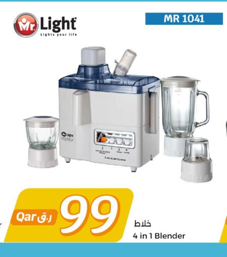 MR. LIGHT Mixer / Grinder  in City Hypermarket in Qatar - Umm Salal