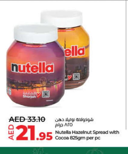 NUTELLA Chocolate Spread  in Lulu Hypermarket in UAE - Dubai