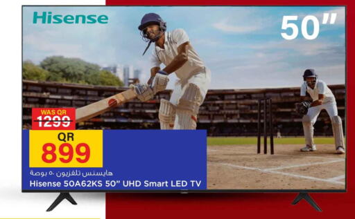 HISENSE Smart TV  in Safari Hypermarket in Qatar - Umm Salal