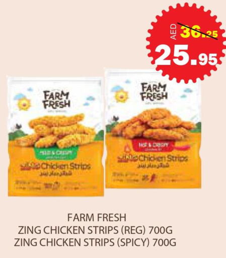 FARM FRESH Chicken Strips  in Al Aswaq Hypermarket in UAE - Ras al Khaimah