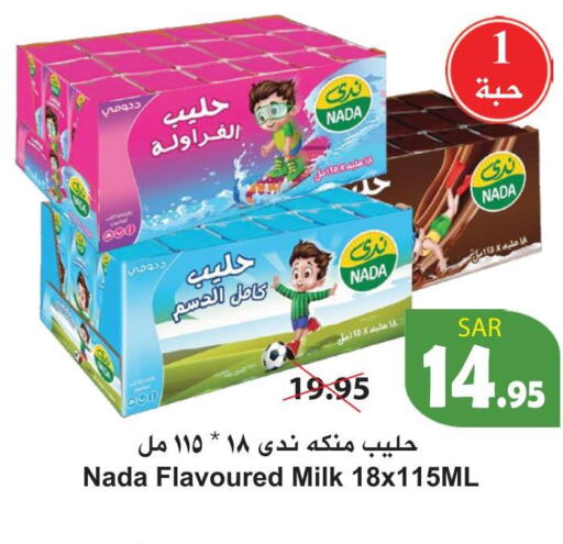 NADA Flavoured Milk  in هايبر بشيه in مملكة العربية السعودية, السعودية, سعودية - جدة