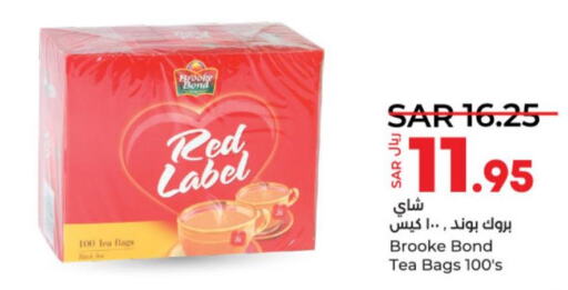 RED LABEL Tea Bags  in LULU Hypermarket in KSA, Saudi Arabia, Saudi - Unayzah
