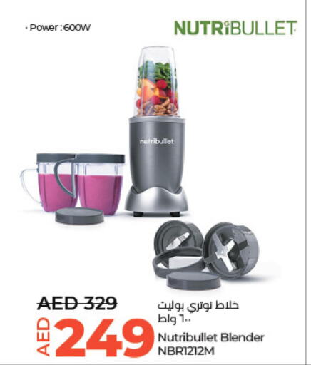 NUTRIBULLET Mixer / Grinder  in Lulu Hypermarket in UAE - Abu Dhabi