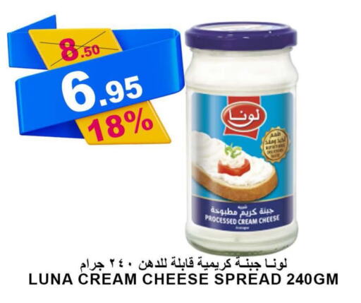LUNA Cream Cheese  in Khair beladi market in KSA, Saudi Arabia, Saudi - Yanbu