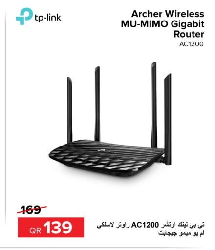 TP LINK Wifi Router  in Al Anees Electronics in Qatar - Al Shamal