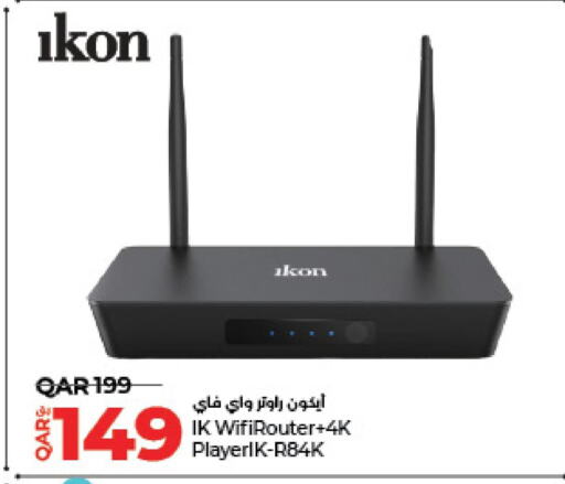 IKON Wifi Router  in LuLu Hypermarket in Qatar - Al Shamal