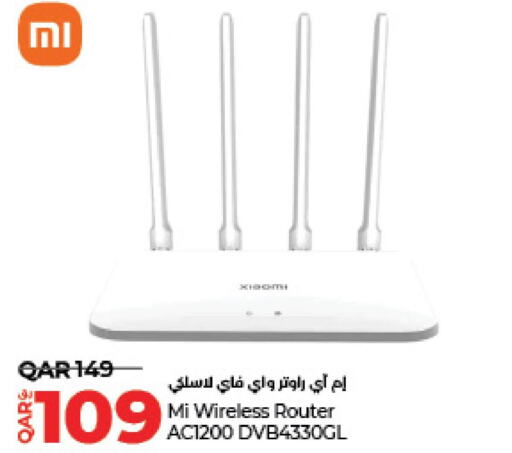 MI Wifi Router  in لولو هايبرماركت in قطر - الشحانية