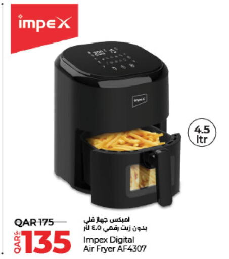 IMPEX Air Fryer  in LuLu Hypermarket in Qatar - Al Rayyan
