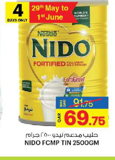 NIDO Milk Powder  in Ansar Gallery in Qatar - Umm Salal