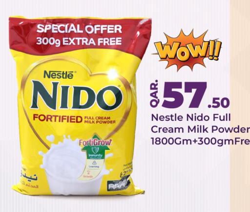 NIDO Milk Powder  in باريس هايبرماركت in قطر - أم صلال