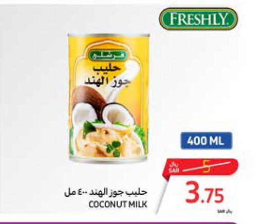 FRESHLY Coconut Milk  in Carrefour in KSA, Saudi Arabia, Saudi - Medina