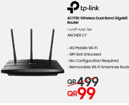 TP LINK Wifi Router  in Techno Blue in Qatar - Umm Salal