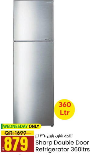 SHARP Refrigerator  in Paris Hypermarket in Qatar - Doha
