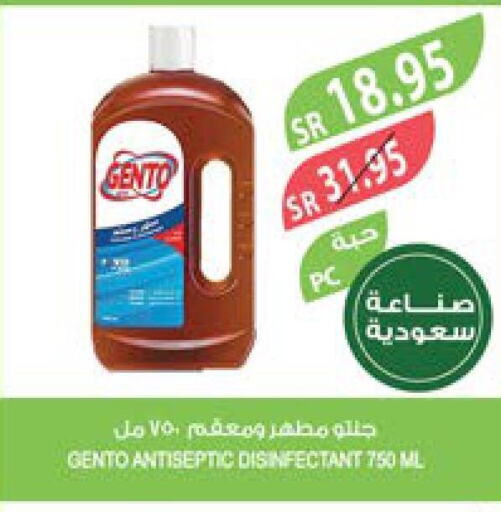 GENTO Disinfectant  in Farm  in KSA, Saudi Arabia, Saudi - Saihat