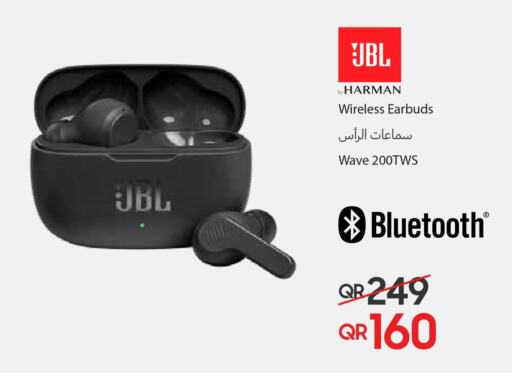JBL Earphone  in Techno Blue in Qatar - Al Wakra