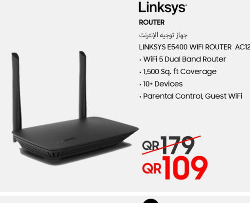 LINKSYS Wifi Router  in Techno Blue in Qatar - Doha