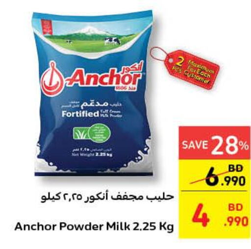 ANCHOR Milk Powder  in Carrefour in Bahrain