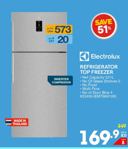 ELECTROLUX Refrigerator  in ×-سايت in الكويت - محافظة الأحمدي