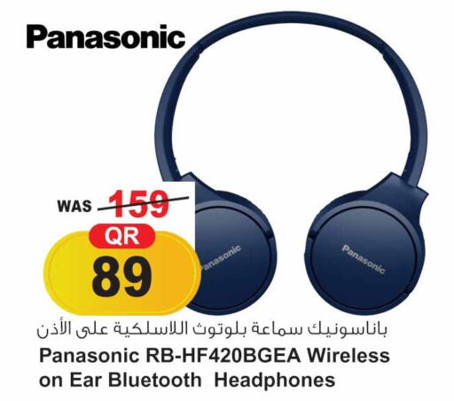 PANASONIC Earphone  in Safari Hypermarket in Qatar - Al Wakra